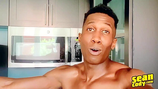 AJ Blackwood Moans While Jugging His Massive BBC Stretching Himself Wide — SeanCodyX