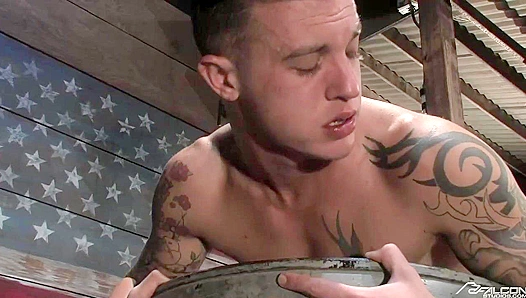 James Ryder Rides Hard Proud — Dominates Aleks Buldoceks Thick Rod – GayPornX 18+