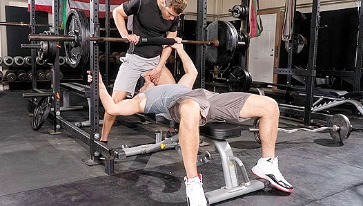 Sweat Steel: Roman Todd Takes Mllers Thick Rod Hard at the Gym – FalconStudios