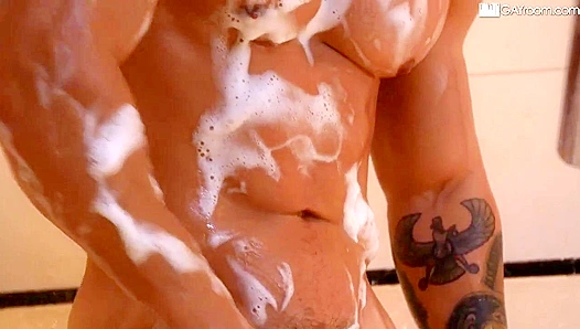 Steamy Shower Frenzy: Arad, Winwin Luke C. Taylors Hot Bareback Ride – 18+