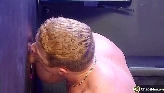 Draven Logans Steamy Glory Hole Ride – Wild Bareback Fun – 18+