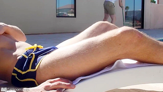 Hot Pool Encounter: Timothy Drake Trent Summers Heat Up Man Royale – 18+