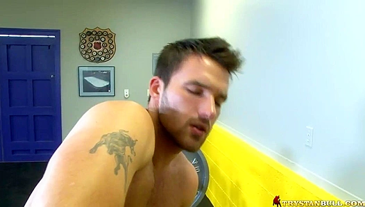 Stamina Meets Passion: Trystan Bulle Brandon Lewis Ignite Steamy Gay Encounter – 18+