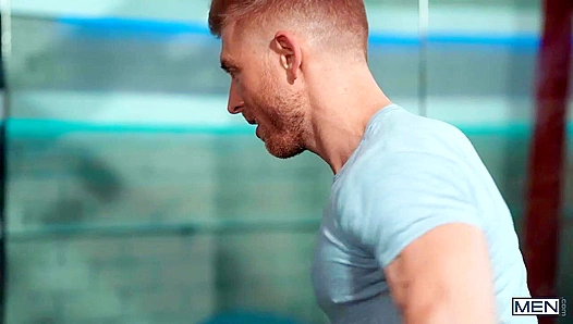 Trevor Matthews Goes All Out — Hot Gym Fuck Scene – GayPornGym 18+