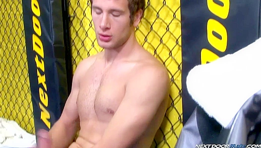 Spencer Fox JERKS OFF LOUDLY — Cant Resist Stroking for Neighboring Eyes – 18+