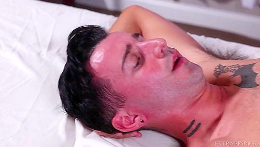 Stress Relief Gone Wild: Marco Takes Hard Dick After Steamy Massage – 18+