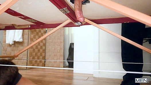 Joey Mills Takes All Three: Stretching Wide for Ultimate Anal Thrills – NaughtyAF 18+