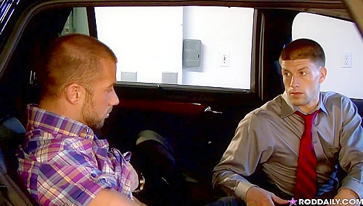 Hot Encounter: Rod Daily Brec Boyd Get Wild in Steamy Car Sex Scene – On The Set