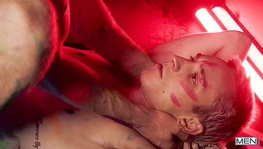 Olivier Theos Neon Heat: Rough Ass Rides Bareback Pounding – HardMenFuckFast