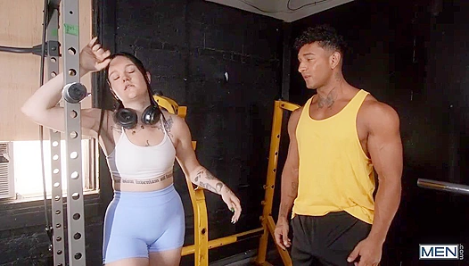 Kenzo Alvarez Tempts Mister Deep Voice After Busty Lady Show – 18+ GayPorn