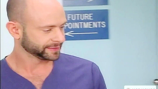 Steamy Encounter: Johnny Gunn C.J. Knights Hot Hospital Hookup – RawGayAction 18+