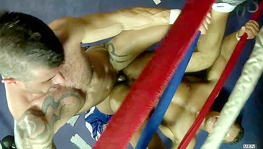 Bareback Heat: Adam Killian Derek Fox Wrestle Before Raw Gay Anal — DrillMyHole