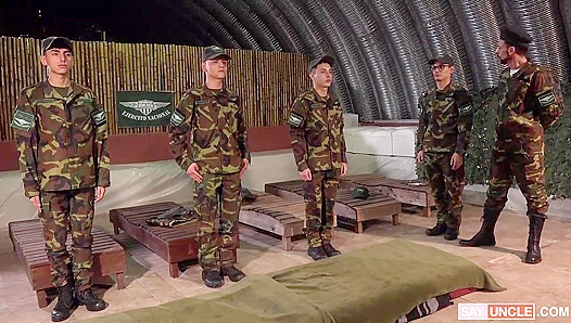 Joris Leonards Hot Military Threesome with Uriel Simon – Full Naked Fun