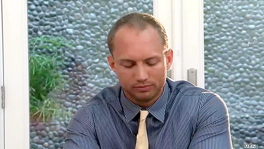 John Magnum Dean Monroes Steamy Office Hookup – Pure Gay Heat 18+