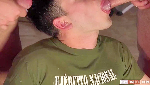 Jake Lottis Steamy Threesome – Deep Stretching Mind-Blowing Orgasms – MilitaryDick