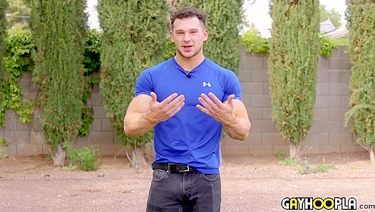 Ripped Muscle Twink Zack Dickson Pumps Huge Hardcock Live – GayHoopla