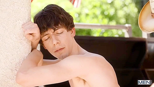 Cristiano Swallows Massive Cock as Dom Daddy Nick Cranston Commands Him – Steamy Gay Porn