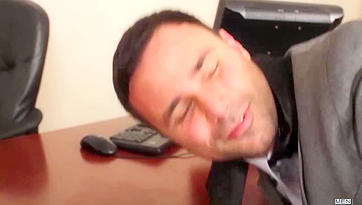 Steve Vex Conner Habib Heat Up the Office With Fiery Gay Encounter – PornDrama