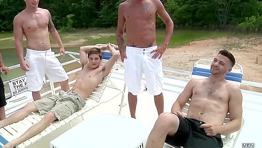 Sucked Raw: Johnny Rapid Takes On Horny Sailors One Giant Cock At A Time – Cum Geyser
