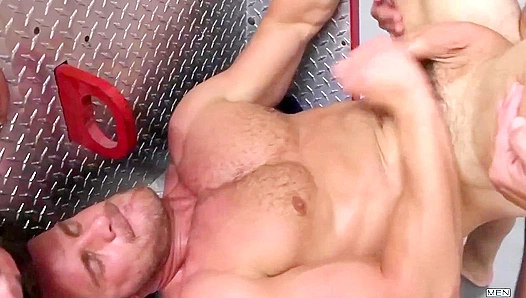 Rocco Reed Colby Jansens Steamy Firefighter Fantasies – Blowjobs Bareback Heat –