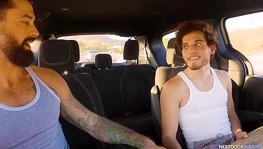 Blake Wilder Takes Charge Riding Alpha Wolfe in Hot Neighbor Fuck – 18+ Gay Sex