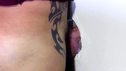 Hard Raw Ride Through the Glory Hole – Alex Rego Takes It Deep – 18+