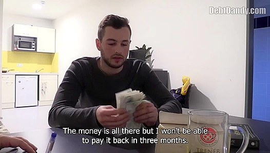 Hairy Guy Gets Pounded by a Sharp-Dressed Debt Collector – GayAmateur POV