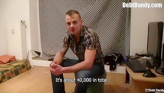 Massive Hunk Gags Himself on Thick Cock — First-Person POV Anal Ride – DebtDandy 18+