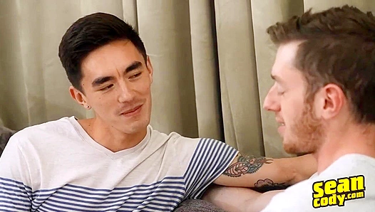 Goofy Boy Gets Double Penetration from Jake Klarine Cody Siya—Pure Pleasure