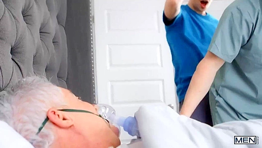 Ryan Jacobs Finn Harding: Hot Threesome, Pleading for Hard Deep Anal – 18+