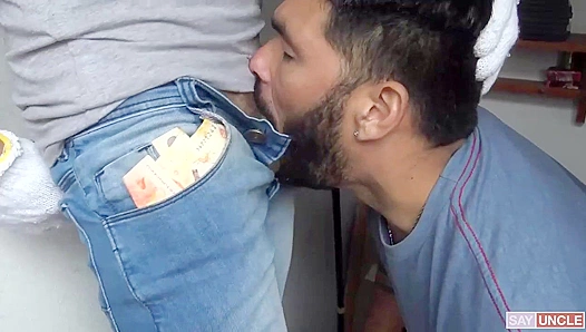 Muscle Latino Gets Stretched by Massive Cock – Steamy Anal Ride – HotPassion 18+