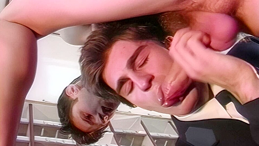Hot Encounter in Motion: Alex Kristofs Steamy Train Tryst – GayPornRide 18+