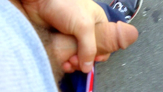 Caught Masturbating in Public: Jake Steels Risky Solo Session Exposed – GayXXX