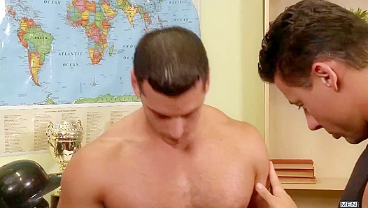 RVD Fucks Marcus Rhys Raw in Hot Gym Booty Session – Massive Cock Domination