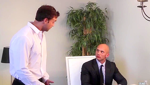 Rocco Reeds Horny Office Ride with John Magnum – Wild Gay Sex Scene