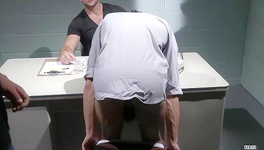 Str8 Cops Cross Lines: Steamy Gay Interrogation Turned Lust-Fueled Rendezvous – Colby