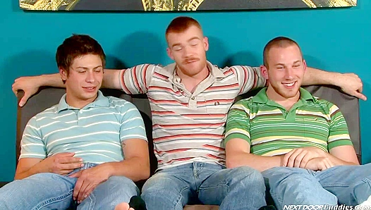 Neighbors Collide: James, Julian Codys Hot 3-Way Passion – 18+