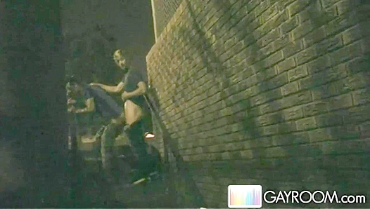 Thirsty for More: Dylan Hauser Devours Thick Cock in Gritty Alley Bang – GayXXX