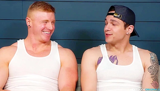 Double Trouble: Alex Jayden Ride Dannys Massive Dick Together – Full Scene