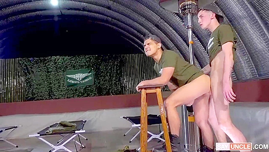 Felix Mateo Gets Rough in Uniform – Steamy Soldier Action – MilitaryDick