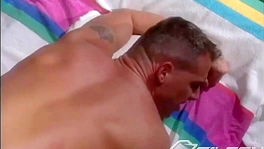 Steamy Showdown: Lee Patrick Takes the Heat from Lawn to Bedroom – Raw Gay Action