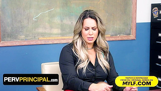 MILF Teacher Tempts Horny Principal After Daughters Naughty School Prank – Hot Affairs