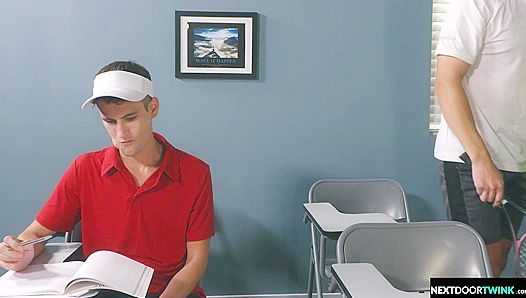 Confident Jock Takes Control, Fucks His Adorable Rival Hard – NextDoorTwink