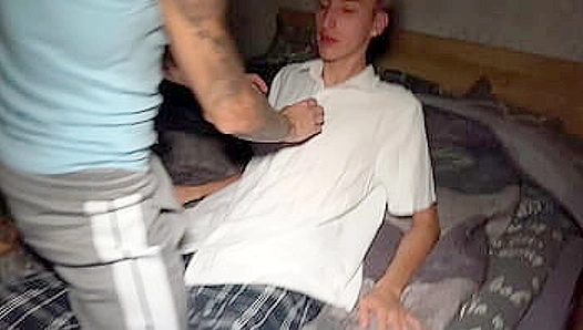 Twinks Reunite for Passionate Kissing Before Explosive Rough Sex – 18+