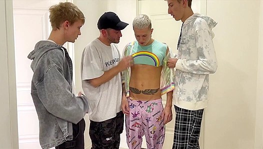 Rave Nights Heat Up as Horny Guys Let Loose in Steamy Group Encounter – 18+