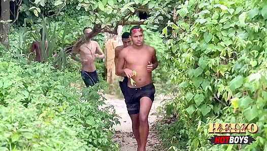 Stranded Horny: Hung Sailor Sex on a Tropical Island – 18+