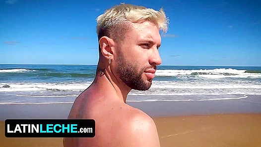 Latin Lovers Burn Up the Beach With Hot, Passionate Action – 18+ Sand Play