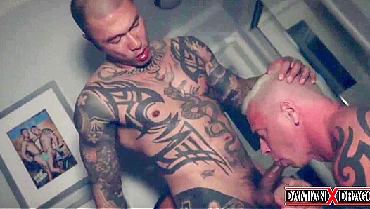 Damian Dragon Lovers Fiery Blowjob Encounter – Steamy Gay Romance 18+