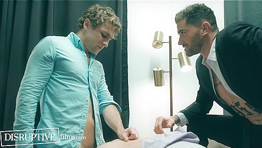 Calvin Banks Gagged by Step-Moms Rugged BF — No Limits Anal Ride – 18+