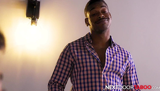 Massive Black Dick Turns Horny Jock Neighbor into Blowjob Addict – XXXGayTube 18+